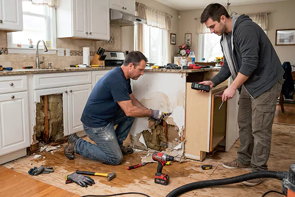 Kitchen Water Damage Repair American Fork