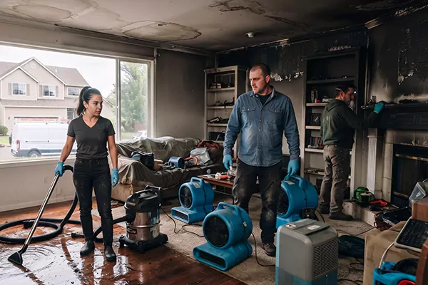 Smoke and Water Damage Restoration American Fork