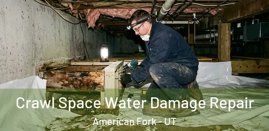  Crawl Space Water Damage Repair American Fork - UT