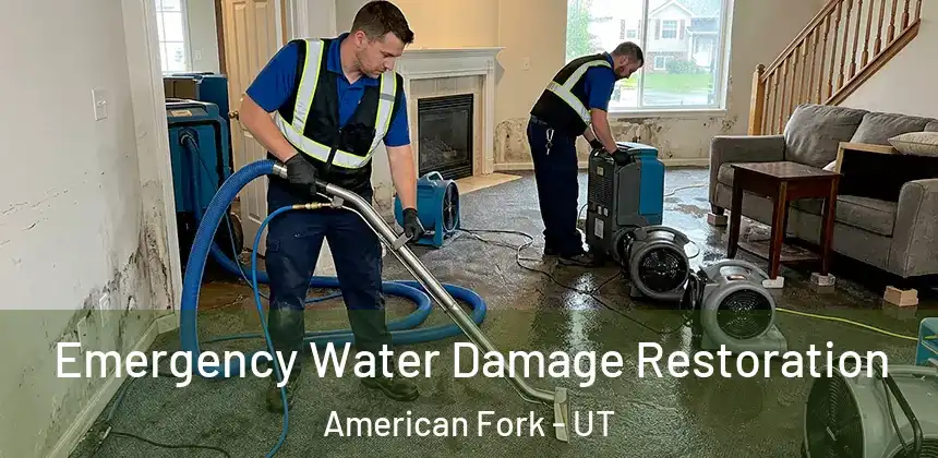  Emergency Water Damage Restoration American Fork - UT