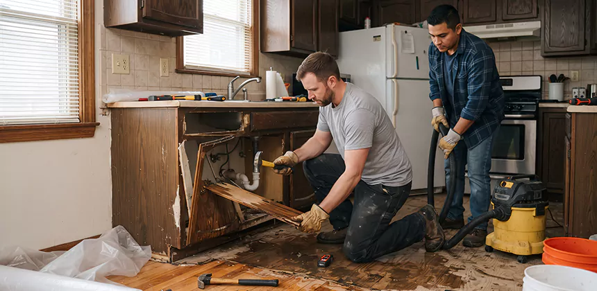 Repairing Water Damaged MDF Cabinets in American Fork
