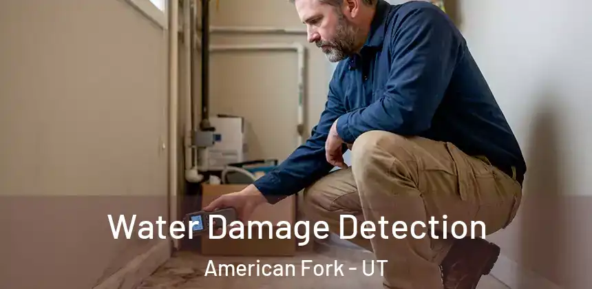  Water Damage Detection American Fork - UT