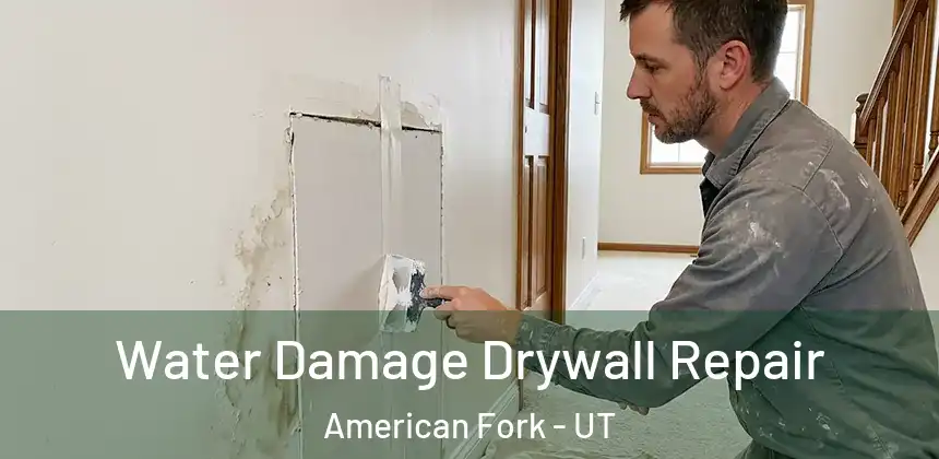  Water Damage Drywall Repair American Fork - UT