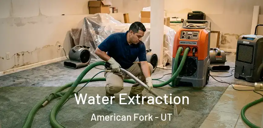  Water Extraction American Fork - UT